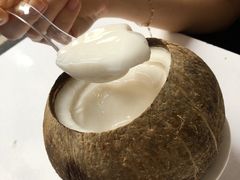 -椰爺爺·椰子冻砵仔糕