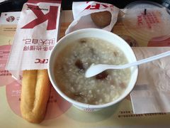皮蛋瘦肉粥单人餐NT-肯德基(新地中央店)