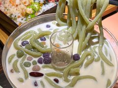 芋圆抹茶乌冬面-山葵家·创意料理(宁波来福士店)