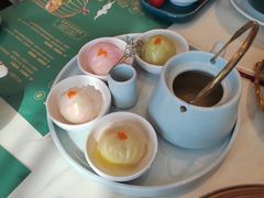 参汤四色虾饺皇-悦得闲广式点心茶楼(蓝鲸世界店)