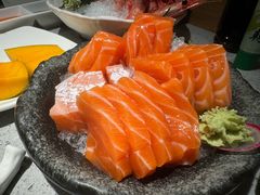 三文鱼刺身-大渔铁板烧(大悦城店)