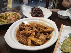 -阿峰饭店·本地土菜馆·农家土鸡煲·一品神仙鸡(报福店)