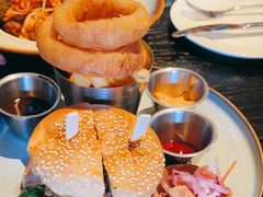 培根芝士和牛堡-blue frog蓝蛙(长泰广场店)