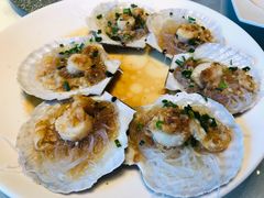 蒜蓉粉丝蒸扇贝-上海金桥红枫万豪酒店-万豪中餐厅
