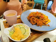 番茄大虾炒意面-随心小姐