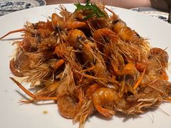 油爆河虾-钱塘花园·宁波菜