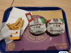意式培根小皇堡-汉堡王(金鹰天地广场店)