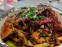 香辣虾蟹双拼-辣螃铠盆盆蟹大排档(总店)