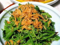 香酥虾皮丝瓜尖-小吊梨汤·北京菜·烤鸭(鸟巢店)