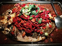 -探鱼·鲜青椒爽麻烤鱼(西南商都店)