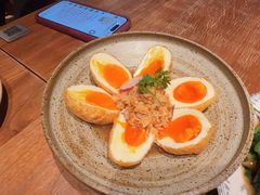 泰式虎皮溏心蛋佐自制罗望子汁-富贵椰Thai Bistro&Eatery(丰盛里店)