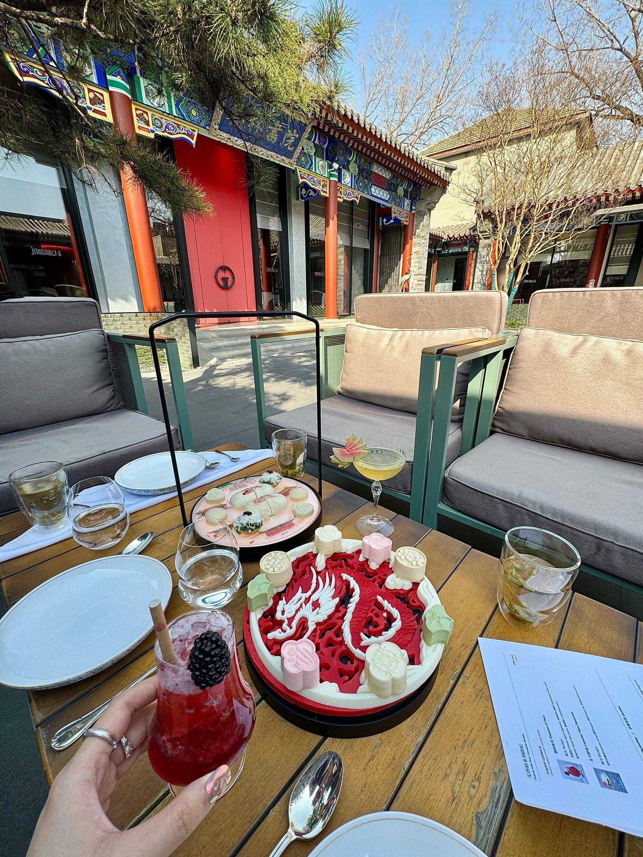 北京春日限定浪漫95在四合院里喝宫廷下午茶