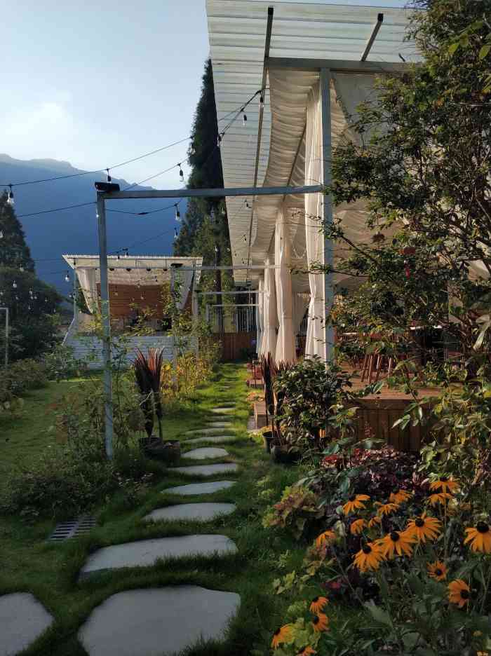 张家小院 shirleys garden-"跟朋友来的,刚下完雨,所以院子非常好看