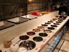 自助调料区-前门后头老北京铜锅涮肉·京味菜·烤鸭(伊藤洋华堂店)