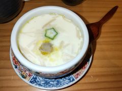鹅肝秋葵蛋碗蒸-鲔屋寿喜烧