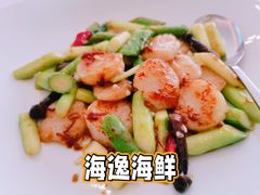 xo酱芦笋炒带子-海逸海鲜酒家(古北店)