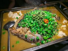 -探鱼·鲜青椒爽麻烤鱼(广州花都来又来店)