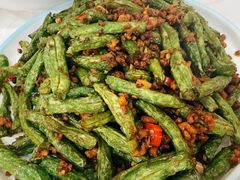 干煸豆角-三岔涧农家乐