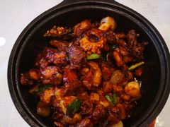 石锅鲍鱼葵花鸡-子霖南山鲜虾面(南山总店)