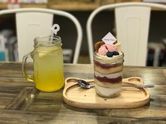 水果杯-小时光咖啡馆(开森度假森林店)