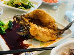 油泼笋壳鱼-台山美食一绝阿四台山黄鳝饭(阿四创作店)