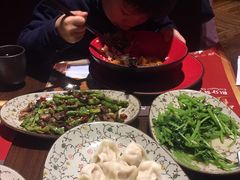大堂，带小孩的必须坐外面，里面是赌场，不能进-北方馆(澳门伦敦人店)