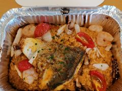 烤海鲈鱼海鲜铁锅饭-必胜客(萍乡润达店PH店)