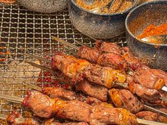 羊肉串-咖啡苑自助餐厅·中国大饭店
