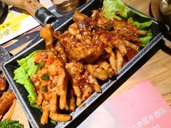 火辣鸡爪-冰川延边料理·炭烤串(原小木屋店)