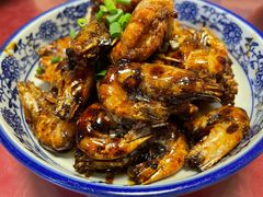 油爆虾-国生茶庄·地道农家菜团建活动