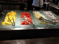 自助取餐区-美食汇自助餐厅(兰州万达文华酒店)