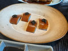御品桂花香酥烤鸭配鱼籽酱-玖五京菜(杭州城北万象城店)