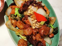 松仁爆三样-小吊梨汤·北京菜·烤鸭(鸟巢店)