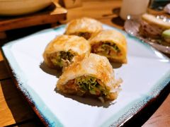 招牌素材手抓卷-T館·花园艺术餐厅