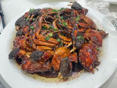 毛蟹炒年糕-金时代顺风大酒店(临港百联店)
