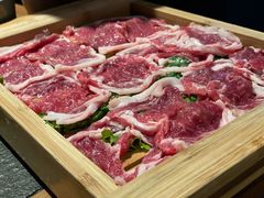 现切鲜羊上脑-老墙根涮肉·铜锅·烧烤(欢乐谷·王四营店)