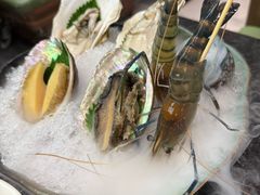 精致海鲜拼盘-得意咚瓜·顺德鱼生·冬瓜火锅(深圳首店)