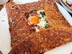 巴黎火腿鸡蛋芝士蘑菇可丽饼-RAC BAR(安福路店)