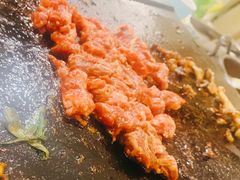 孜然辣酱烤牛五花-韩时烤肉(枫蓝店)