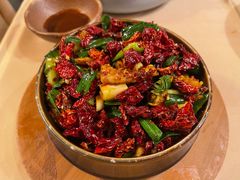 宫爆板筋-山石榴·贵州菜(丰盛里店)