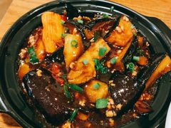 鱼香茄子煲-建国328 本帮小馆·面馆