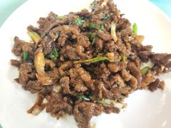 姜葱牛梅皮-巫记鸡饭店
