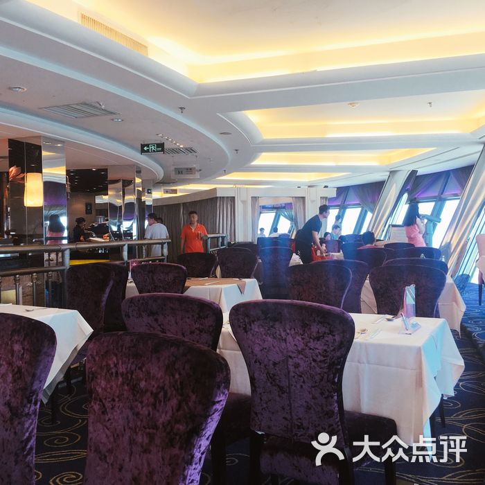 中央电视塔空中观景旋转餐厅图片-北京自助餐-大众点评网