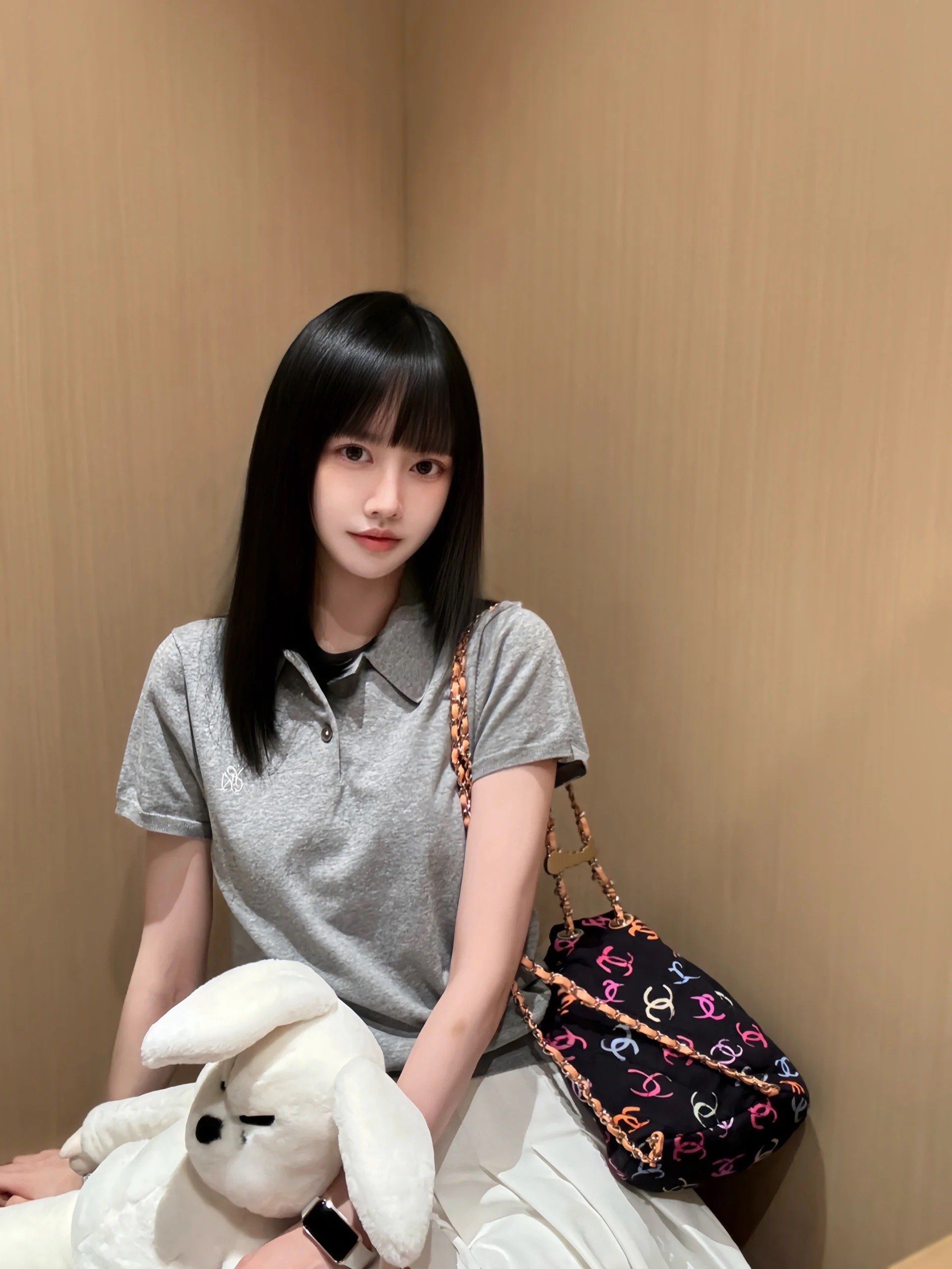 齐刘海儿好喜欢