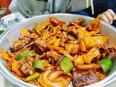 -尕有炕锅烤羊肉