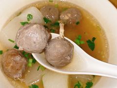 萝卜牛丸汤-莲塘味宝园牛杂(天越翔园店)
