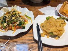 小白菜土豆泥-韩师傅老大同刀削面(北苑路店)