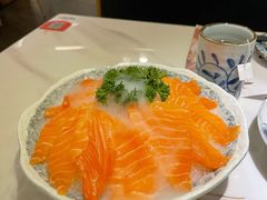三文鱼薄切-羽寿司(东方宝泰店)
