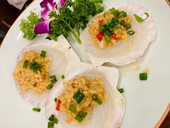 烤扇贝-青瓦餐厅·生鱼片·韩园烤肉(西塔店)