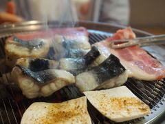 -围炉肉舍•炭烤活鳗•丹东海鲜烤肉(步行街店)